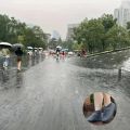 1 Pair  Rain Boot Overshoes For Outdoor Use, Silicone Waterproof Shoe Covers, Rainy Day Shoe Cover, Reusable Non-Slip Rain. 