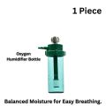 Oxygen Regulator with Humidifier Bottle & Flowmeter Tube – Complete Set or Individual Parts – Adjustable Pressure Reducer with Safety Valve (1-15 L/Min) – Precise Oxygen Flow, Comfortable Breathing & Moisture Support – For Home & Medical Oxygen Therapy. 