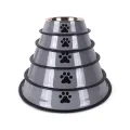 1PC Stainless Steel Pet Bowl Cat Bowl Dog Food Bowl Multi-Specification Anti-fall Food Bowl Food Bowl Feeding Pet Supplies. 