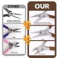 8Pcs Jewelry Making Pliers Tools Kit  Professional Plier Supplies Set for  Wire Wrapping Beading Jewelry Making DIY Craft Repair. 