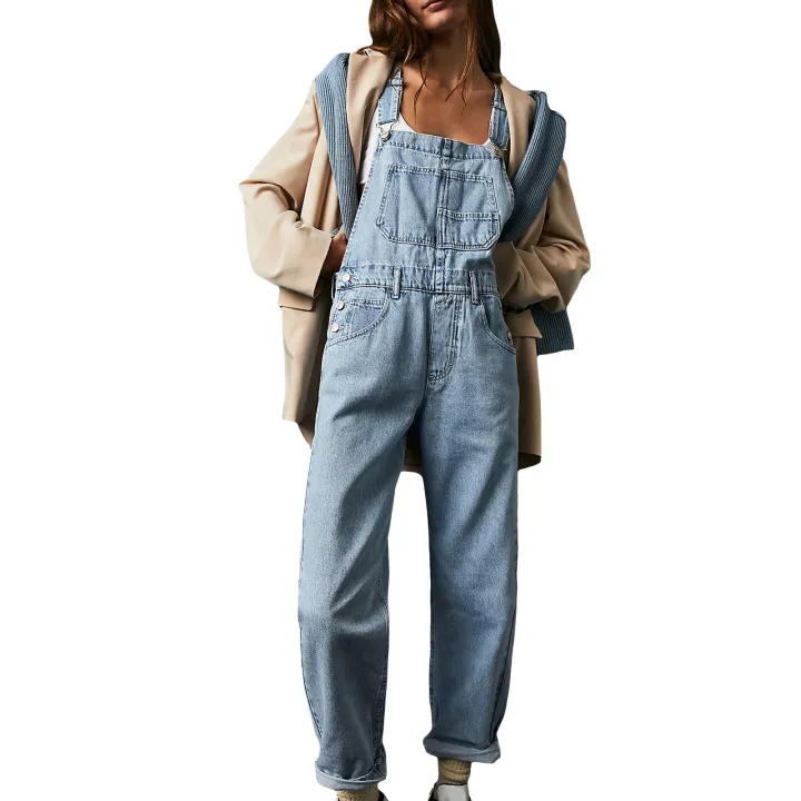 Washed%20Denim%20Overalls%20For%20Women,%20Internet%20Celebrity%20Style,%20Age-reducing,%20Loose%20Wide-leg%20Floor-length%20Trousers,%20Denim%20Overalls%20-%20Image%207