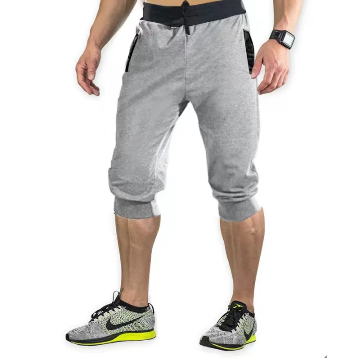 Men's%20Drawstring%20Sweatpants%20GYM%20Shorts%20Fashion%20Cargo%20Short%20Men%20Cropped%20Trousers%20Summer%20Beach%20Shorts%20Casual%20Jogging%20Track%20Pants%20-%20Image%206