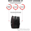 Motorcycle Back Seat Bag Waterproof Large Capacity Motorcycle Tail Bag Universal Motorbike Travel Luggage Saddle Bag.
