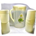Korean water jug with 4 glass set. 
