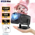 Magcubic Hy320 Mini Projector 300 Ansi Lumens 4k Supported. 