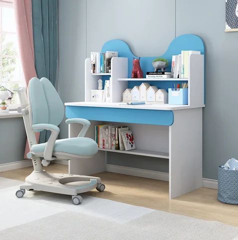 Modern design student table, computer table, Kids workstation study table