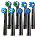 8pcs Toothbrush Head Compatible with Oral B Electric Toothbrush, Replacement Toothbrush Heads Fit for Oral b Vitality Pro.