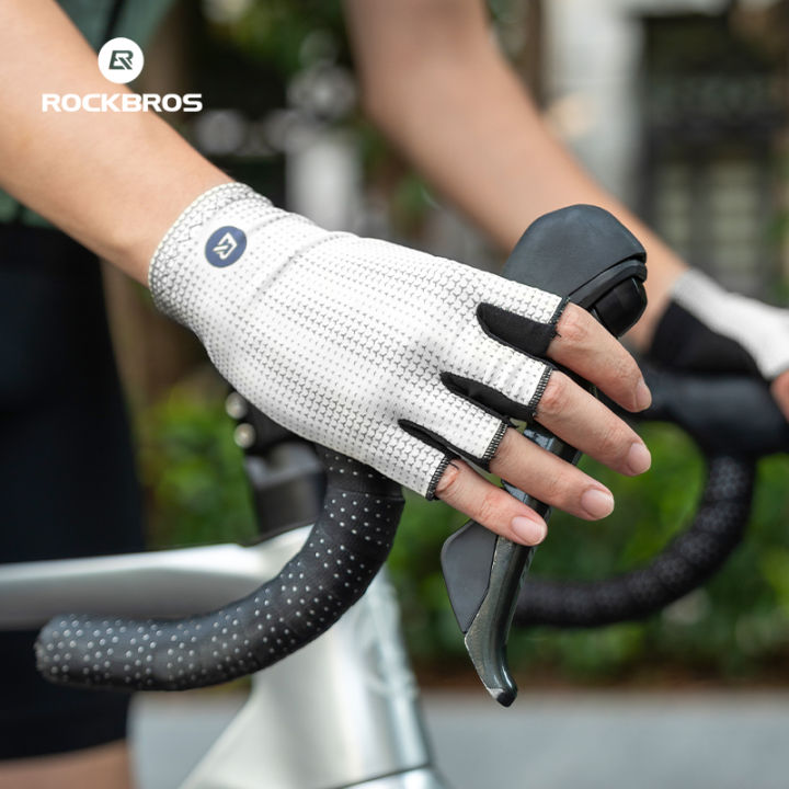 ROCKBROS%20Half%20Finger%20Gloves%20Summer%20Bicycle%20Gloves%20Anti-Slip%20Shock-Absorbing%20Cycling%20Fingerless%20Breathable%20Gym%20Gloves%20-%20Image%202