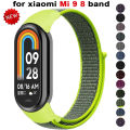 Nylon Loop for xiaomi Mi Band 9 8 Strap 8 NFC SmartWatch Wristband Correa Replacement sport pulsera for Miband 8 Bracelet Correa. 