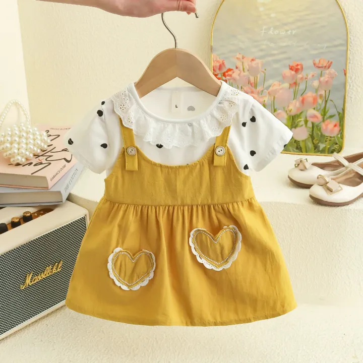 Girl%20Kid's%20Dress%20Summer%20Two%20Heart-Shaped%20Printed%20Casual%20Girls'%20Dress%20Sweet%20Baby%20Girl%20Clothes%20-%20Image%207