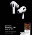 AirPods Pro Platinum ANC Activated - Premium Wireless Earbuds with Advanced Noise Cancellation. 