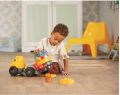 Mega Bloks CAT Cement Mixer Vehicle with 8 Building Blocks. 