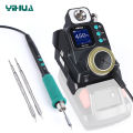 YIHUA 982-VI Cordless Soldering Station with 235 Soldering Iron for DEWEI MUTIAN MIWOQI Battery 20V Max DIY Repair Tools. 