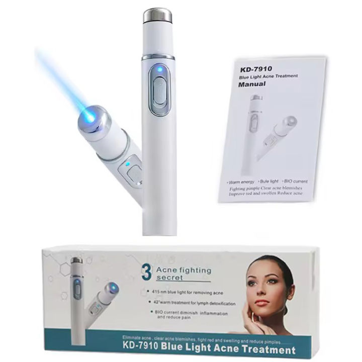 Acne Wrinkle Removal Laser Pen Skin Spots Removal Anti Varicose Spider Vein Treatment Medical Blue Light Eye Treatment Instrumen