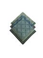 3-Pack Cotton Handkerchiefs 16.9-Inch Business Napkin Set Soft Absorbent Thin Feel for Personal Hygiene And Daily Use. 