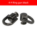 Hardware Accessories D-shaped Ring Bag Side Clip Buckles Metal Buckle Handbag Chain Handles Connector Bag Strap.