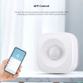 Tuya ZigBee/WiFi PIR Motion Sensor Wireless Infrared Detector Security Burglar Alarm Smart Life APP Control Compatible. 