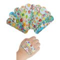 100pcs Cartoon Animal Pattern Waterproof Hemostasis Kids Band Aid Stickers Adhesive Bandage Wound Strips Plasters for Children. 