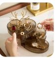 *3L Acrylic Deer Jewelry Organizer (Box Packing) *Random Colours*. 