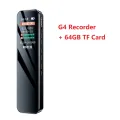 Digital Voice Recorder 64GB 32G Noise Reduction Record with Playback MP3 Music Player Activated Record 1536KBPS HD Recording. 