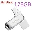 SanDisk SDDDC4 Ultra Luxe USB 3.1 Flash Drive 256GB Type C Dual Pendrive Metal Type A OTG Flash Drive. 
