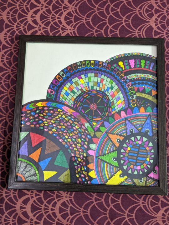 Circle Mandala Art Frame