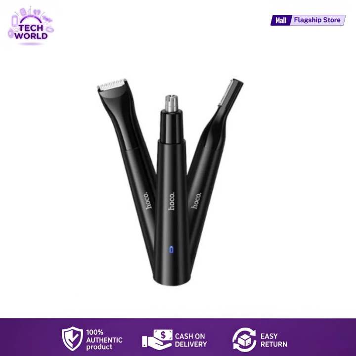 Hoco HP37 3-in-1 Multi-Functional Nose Hair Trimmer