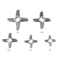 Meat Grinder Knife Mincer Plate Disc Knife with Hole Replacement Accessories With 11/12/14.5mm Inner Hole Kitchen Accessories.