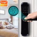 Wifi wireless Smart Biometric handle door lock , Okasha, SmartLife Omni. 