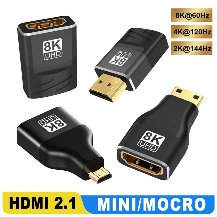 Adattatore HDMI 2.1 Maschio A 90 Gradi UHD 8K 60Hz Convertitore Angolare Viola Per HDTV