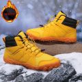 New Winter Men Women Snow Boots Wide Toe Barefoot Hiking Shoes Anti-slip Sneakers Outdoor Unisex Casual waterproof Work Shoes. 