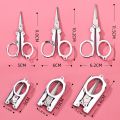 Embroidery Scissor Thread Tailor Scissors Blade Emergency Mini Foldable Folding Scissors Pocket Travel Small Crafts Travel.
