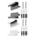 Tablet Wall Mount Holder Universal Tablet Stand Fixed by Adhesive Or Screw For iPad iPhone 16 15 14 Kindle .