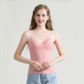Padded Bra Shirt Women Tops padded Camisole breathable tank tops for women. 
