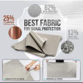 New RFID Shielding Faraday Fabric 4G 5G WIFI EMF EMI High Frequency Electromagnetic Shielding Cloth DIY Wireless Shield Fabric. 