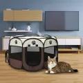 Portable Foldable Pet PlayPen for Dog Pet Cat Rabbit Guinea Pig, Indoor/Outdoor Fabric Playpen Cage Kennel Tent. 