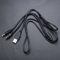 JCD 2-In-1 USB Data Cable Charger Charging Cord For PSP 2000 3000 Gaming Accessories. 