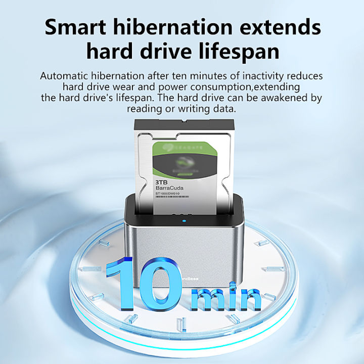 Blueendless%202.5/3.5%20Inch%20SAS/SATA%20Hard%20Disk%20External%20Case%20Sata%20to%20USB%203.0%20HDD%20Docking%20Station%20HDD%20Caddy%20Sata%20HDD%20Case%20HDD%20Box%20-%20Image%202