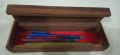 Geometry Box, Wooden Pen and Pencil Box, Wooden Geometry Box, Stationary Wooden Item. 