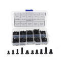 M2 M2.5 M3 KM Screw Flat Head Phillips Screw for Repair Computer Electronics Laptop Screw Kit Home Small Screw. 