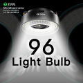 2UUL MS96 CPU Jump Wire Microscope Lamp, 96 LED Ring Light with Adjustable Angle & Brightness, Anti Glare for Clear View. 