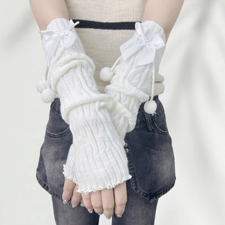 New%20Year%20Christmas%20Gift%20Red%20Knitted%20Arm%20Sleeves%20Girls%20Warm%20Sweet%20Fingerless%20Gloves%20-%20Image%206