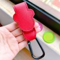 New Cartoon PU Leather Baby Bag Stroller Hook Rotatable Cart Organizer Pram Hook Pram Rotate 360 Degree Stroller Accessories. 