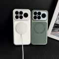 Retro Business Leather Texture Magnetic Case For  POCO F9 F8 Pro Ultra Drop Proof Wireless Charging Camera Protector Cover. 