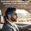 New Smart AI Glasses Voice Assistant Wireless Call Music Playback Photosensitive Color Change Sunscreen Sunscreen Sunglasses.