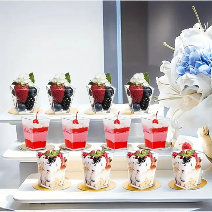 Disposable%20Clear%20Plastic%20Mini%20Dessert%20Cups%20Square%20Parfait%20Appetizer%20Bowls%20with%20Spoons%20Durable%20Tasting%20Cups%20for%20Parties%20-%20Image%205
