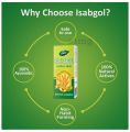 Sat Isabgol 120g – Natural Digestive Fiber (Psyllium Husk)  Natural Digestive Cleanser. 
