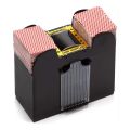 2 Decks Automatic Card Shuffler Automatic Playing Cards Shuffler Mixer Games Poker Sorter Machine Dispenser for Travel Home. 