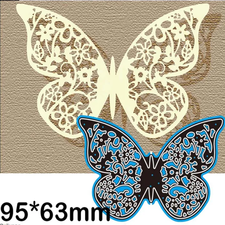 Metal Cutting Die Butterfly Dies For Make DIY Scrapbook Cards Album ...