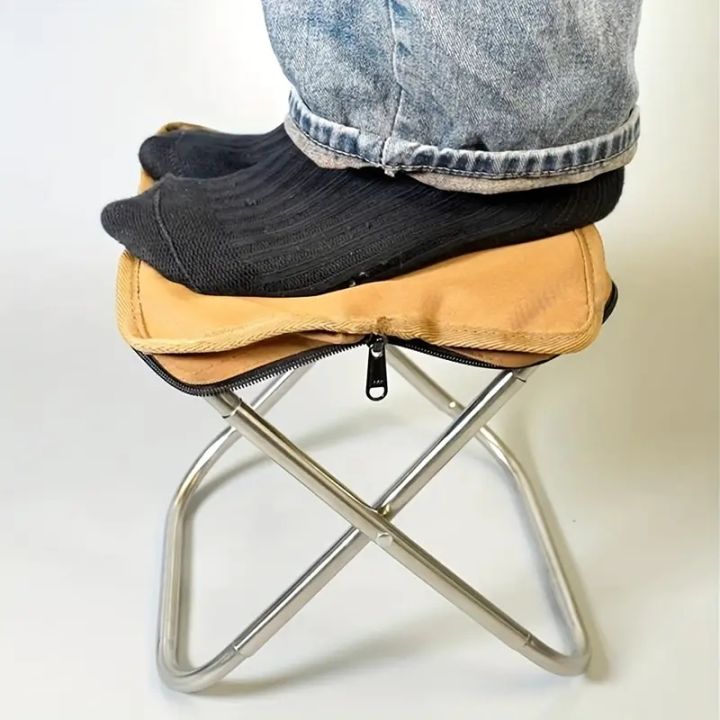 Outdoor%20folding%20pencil%20case%20small%20stool%20pocket%20stool%20portable%20fishing%20stool%20camping%20travel%20leisure%20handbag%20chair%20-%20Image%204